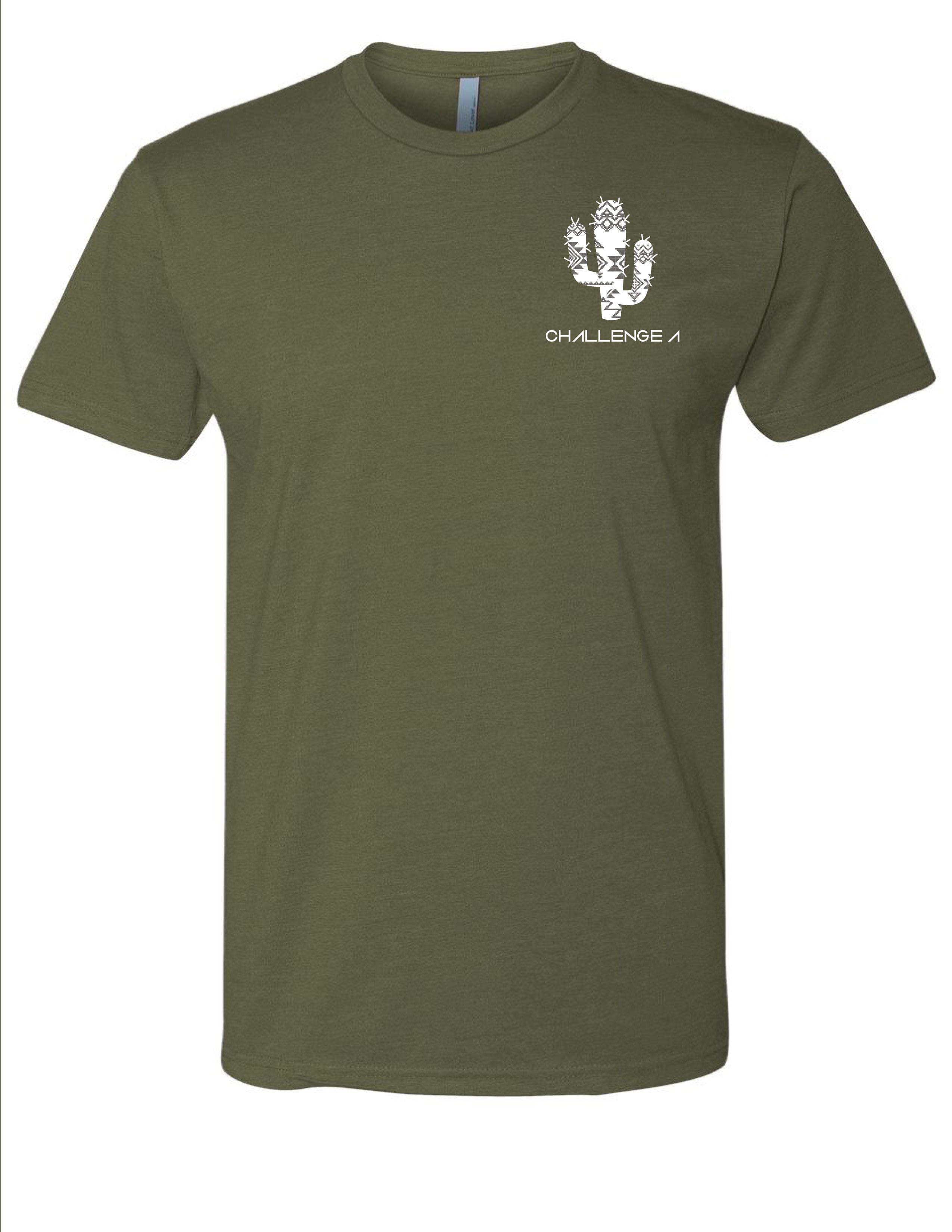 Ownership That Sticks - Cactus - Challenge A Tee - Olive - Image 2