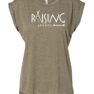 Raising Arrows - Mom Shirt - Olive