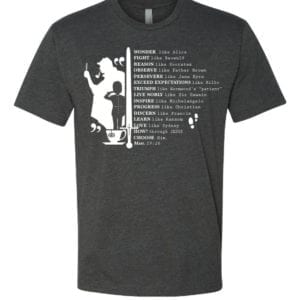 Make Good Choices - Challenge 2 Tee - Charcoal