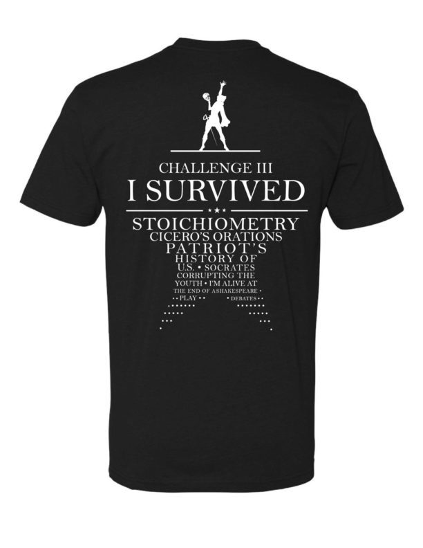 Survivor - Challenge 3 Tee - Black