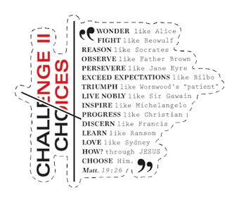 challenge II choices sticker