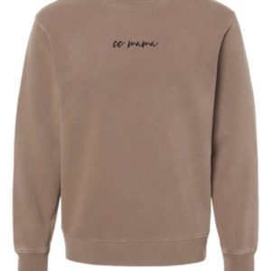 CC Mama - Crewneck Sweatshirt - Brown