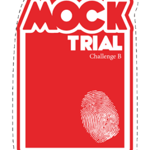 Challenge B Mock Trial Sticker