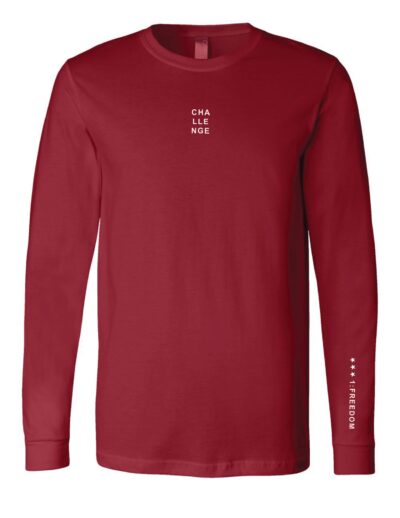 Challenge 1 - Long Sleeve - Red or Vintage Navy - Image 2