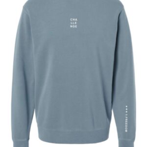 Challenge 1 - Crewneck Sweatshirt - Vintage Maroon or Blue