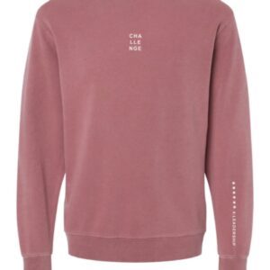 Challenge 4 - Crewneck Sweatshirt - Vintage Maroon or Blue
