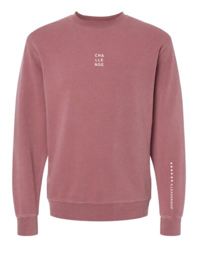 Challenge 4 - Crewneck Sweatshirt - Vintage Maroon or Blue